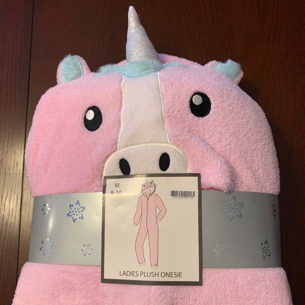 Unicorn pink onesie